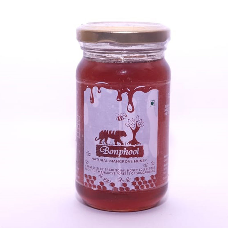 Bonphool Natural Mangrove Honey - 490 gram 1 pack