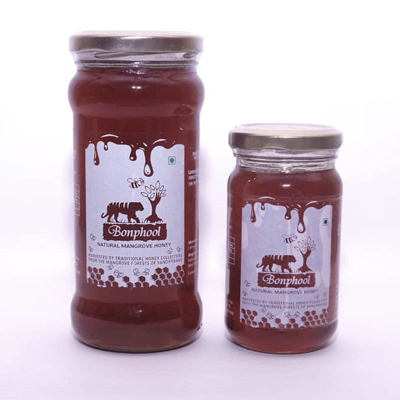 Bonphool Natural Mangrove Honey - 490 gram 1 pack
