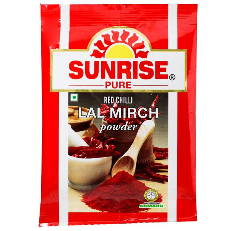 Sunrise Red Chilli Powder (লাল লঙ্কার গুঁড়ো) - 7 gram